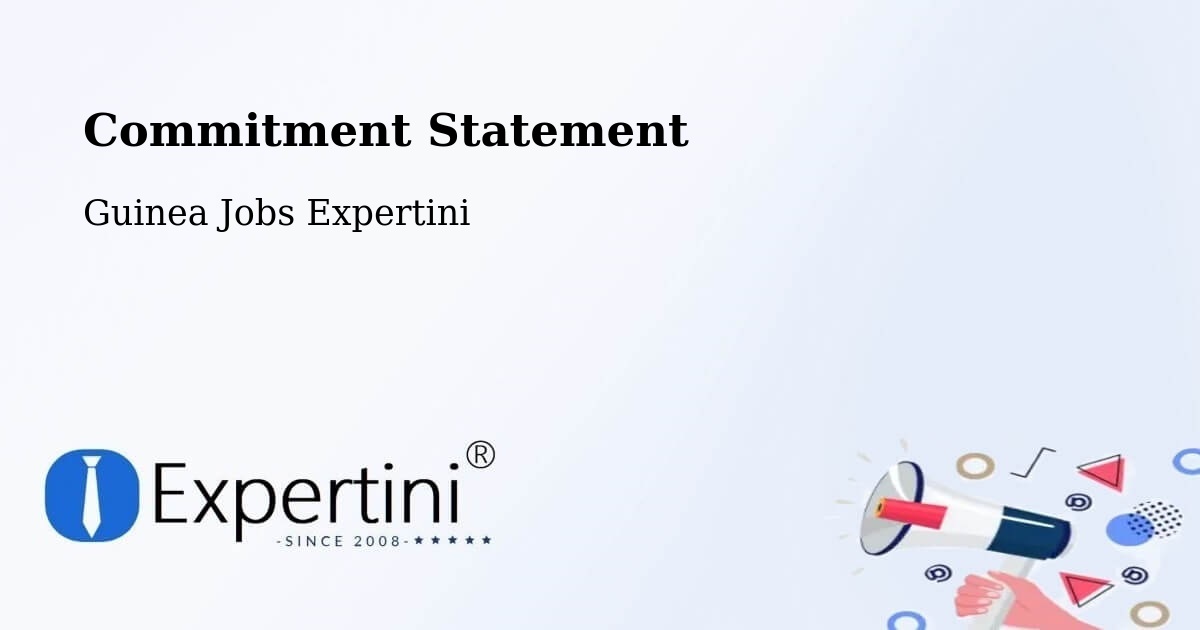 Corporate Commitment – Kouroussa - Guinea Jobs Expertini
